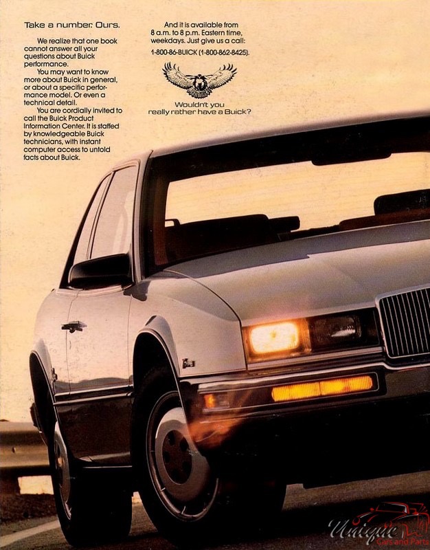 1986 Buick Brochure Page 6